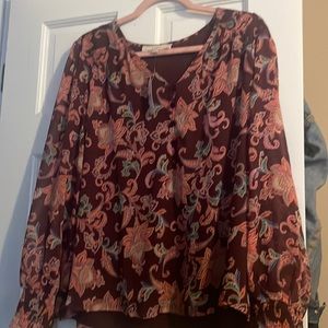 Loft flowy blouse